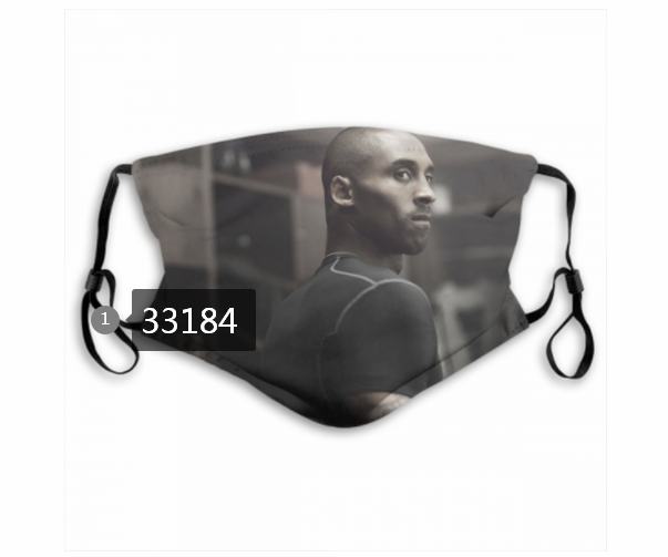 2021 NBA Los Angeles Lakers #24 kobe bryant 33184 Dust mask with filter